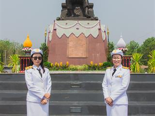 คณะศิลปศาสตร์,มหาวิทยาลัยพะเยา,ร่วมพิธีวันคล้ายวันสวรรคตสมเด็จพระนเรศวรมหาราช,ประจำปี,2561