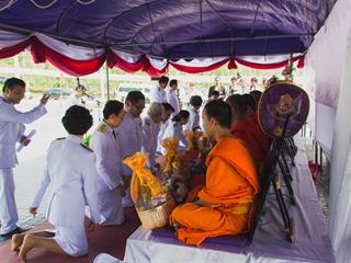 คณะศิลปศาสตร์,มหาวิทยาลัยพะเยา,ร่วมพิธีวันคล้ายวันสวรรคตสมเด็จพระนเรศวรมหาราช,ประจำปี,2561