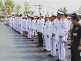 คณะศิลปศาสตร์,มหาวิทยาลัยพะเยา,ร่วมพิธีวันคล้ายวันสวรรคตสมเด็จพระนเรศวรมหาราช,ประจำปี,2561