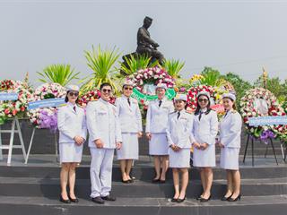 คณะศิลปศาสตร์,มหาวิทยาลัยพะเยา,ร่วมพิธีวันคล้ายวันสวรรคตสมเด็จพระนเรศวรมหาราช,ประจำปี,2561