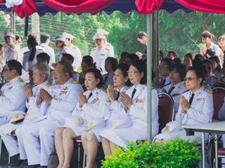 คณะศิลปศาสตร์,มหาวิทยาลัยพะเยา,ร่วมพิธีวันคล้ายวันสวรรคตสมเด็จพระนเรศวรมหาราช,ประจำปี,2561