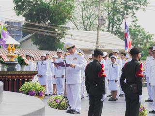 คณะศิลปศาสตร์,มหาวิทยาลัยพะเยา,ร่วมพิธีวันคล้ายวันสวรรคตสมเด็จพระนเรศวรมหาราช,ประจำปี,2561