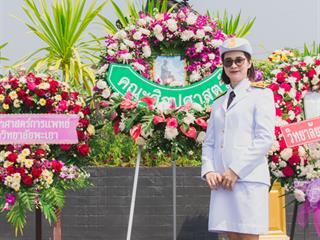 คณะศิลปศาสตร์,มหาวิทยาลัยพะเยา,ร่วมพิธีวันคล้ายวันสวรรคตสมเด็จพระนเรศวรมหาราช,ประจำปี,2561