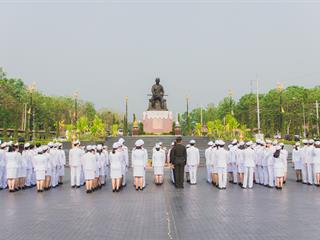 คณะศิลปศาสตร์,มหาวิทยาลัยพะเยา,ร่วมพิธีวันคล้ายวันสวรรคตสมเด็จพระนเรศวรมหาราช,ประจำปี,2561