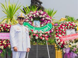 คณะศิลปศาสตร์,มหาวิทยาลัยพะเยา,ร่วมพิธีวันคล้ายวันสวรรคตสมเด็จพระนเรศวรมหาราช,ประจำปี,2561