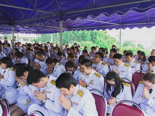 คณะศิลปศาสตร์,มหาวิทยาลัยพะเยา,ร่วมพิธีวันคล้ายวันสวรรคตสมเด็จพระนเรศวรมหาราช,ประจำปี,2561