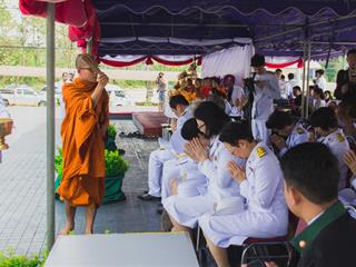 คณะศิลปศาสตร์,มหาวิทยาลัยพะเยา,ร่วมพิธีวันคล้ายวันสวรรคตสมเด็จพระนเรศวรมหาราช,ประจำปี,2561