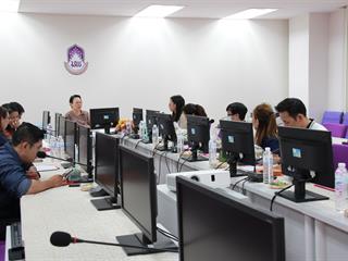 ผู้บริหาร,พบ,สาขาวิชา(สาขาวิชาภาษาญี่ปุ่น),ในการประชุมบุคลากรคณะศิลปศาสตร์,มหาวิทยาลัยพะเยา,ครั้งที่,1/2561