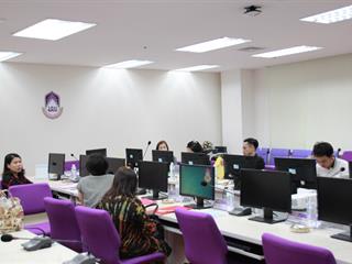ผู้บริหาร,พบ,สาขาวิชา(สาขาวิชาภาษาฝรั่งเศส),ในการประชุมบุคลากรคณะศิลปศาสตร์,มหาวิทยาลัยพะเยา,ครั้งที่,1/2561