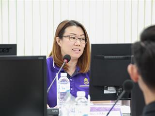 ผู้บริหาร,พบ,สาขาวิชา(สาขาวิชาภาษาฝรั่งเศส),ในการประชุมบุคลากรคณะศิลปศาสตร์,มหาวิทยาลัยพะเยา,ครั้งที่,1/2561
