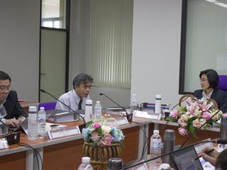 คณะทันตแพทยศาสตร์ต้อนรับคณะอนุกรรมการตรวจประเมินหลักสูตรทันตแพทยศาสตร์บัณฑิต,(หลักสูตรใหม่),พ.ศ.,2556