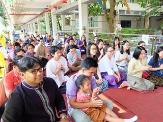 คณะวิทยาศาสตร์ได้จัดกิจกรรม,"สวัสดีปี๋ใหม่เมือง",ในโครงการรดน้ำดำหัวครั้งที่,5,,