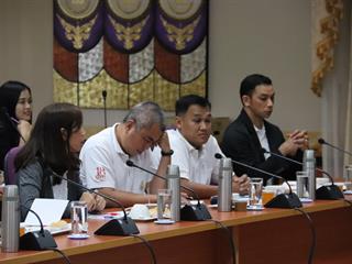 กองกิจการนิสิตต้อนรับคณะศึกษาดูงานจากมหาวิทยาลัยแม่ฟ้าหลวง