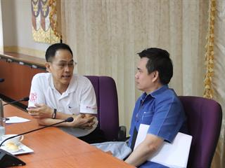 กองกิจการนิสิตต้อนรับคณะศึกษาดูงานจากมหาวิทยาลัยแม่ฟ้าหลวง