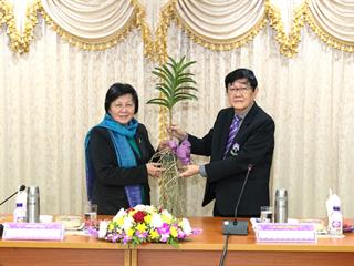 มหาวิทยาลัยพะเยา,ต้อนรับคณะผู้บริหาร,มหาวิทยาลัยนเรศวร