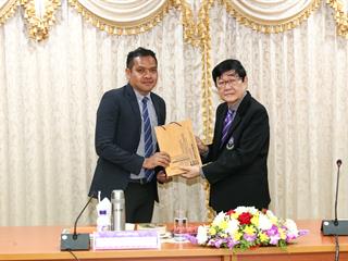มหาวิทยาลัยพะเยา,ต้อนรับคณะผู้บริหาร,มหาวิทยาลัยนเรศวร