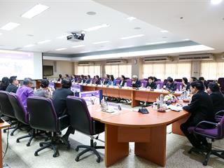 มหาวิทยาลัยพะเยา,ต้อนรับคณะผู้บริหาร,มหาวิทยาลัยนเรศวร