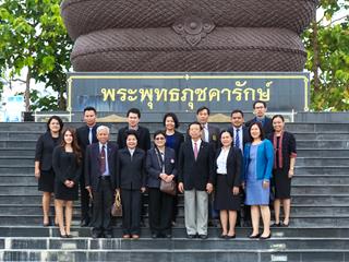 มหาวิทยาลัยพะเยา,ต้อนรับคณะผู้บริหาร,มหาวิทยาลัยนเรศวร