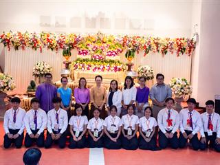 พิธีปลดป้ายพร้อมประดับรุ่นนิสิตปี,1,“ปรเมศร์คเชนทรา”,คณะศิลปศาสตร์,มหาวิทยาลัยพะเยา
