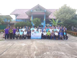 คณะวิทยาศาสตร์การแพทย์,มหาวิทยาลัยพะเยา,ลงพื้นที่จัดโครงการสืบสานภูมิปัญญาท้องถิ่นด้านสมุนไพรในอำเภอดอกคำใต้