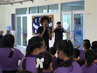 “Junior,NBA”,,โรงเรียนสาธิตมหาวิทยาลัยพะเยา,,ฝึกอบรมเยาวชนระดับนานาชาติเพื่อส่งเสริมกีฬาบาสเกตบอล