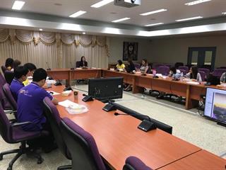กองกลาง,มหาวิทยาลัยพะเยา,ประชุมแผนบริหารความเสี่ยง,และการติดตามผลแผนบริหารความเสี่ยง,ประจำปีงบประมาณ,2561,