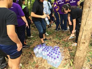 กองกลาง,ม.พะเยา,ร่วมสร้างฝายชะลอน้ำ,ตามรอยพ่อสืบสานพระราชปณิธานในหลวงรัชกาลที่,๙