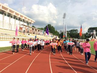 ม.พะเยา,ร่วมการแข่งขันกีฬาบุคลากร,ครั้งที่,37,"มอดินแดงเกมส์"