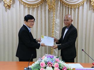 โครงการมอบเงินรางวัลและเกียรติบัตรนิสิตสหกิจศึกษา