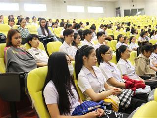 คณะวิทยาศาสตร์การแพทย์ส่งเสริมให้นิสิตเห็นความสำคัญของการทำวิจัยและฝึกการนำเสนอเผยแพร่งานวิจัยของตนเอง,ในโครงการนำเสนอผลงานวิจัยของนิสิต,ครั้งที่,3