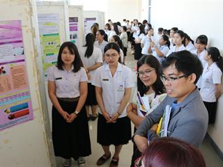 คณะวิทยาศาสตร์การแพทย์ส่งเสริมให้นิสิตเห็นความสำคัญของการทำวิจัยและฝึกการนำเสนอเผยแพร่งานวิจัยของตนเอง,ในโครงการนำเสนอผลงานวิจัยของนิสิต,ครั้งที่,3