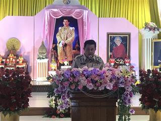 รองอธิการบดีฝ่ายกิจการพิเศษ,มหาวิทยาลัยพะเยา,เข้าร่วมงานวันเกียรติยศ,พร้อมพิธีประดับเครื่องหมายและหมวกเครื่องแบบราชพิธี,ให้กับนักเรียนชั้นมัธยมศึกษาปีที่,1,และปีที่,4,ใหม่,โรงเรียนเฉลิมพระเกียรติสมเด็จพระศรีนครินทร์,พะเยา