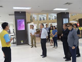 วิทยาลัยพลังงานและสิ่งแวดล้อม,มหาวิทยาลัยพะเยา,และคณะกรรมการสภาวิศวกร,เข้าเยี่ยมชมศูนย์บรรณสารและสื่อการศึกษา,มหาวิทยาลัยพะเยา