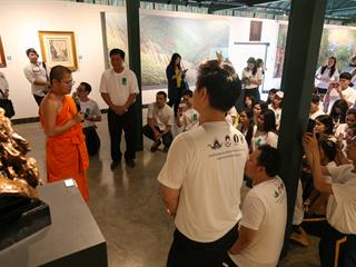 ม.พะเยา,มอบจักรยานส่งเสริมกิจกรรมการท่องเที่ยวเชิงเกษตร,ณ,ไร่เชิญตะวัน