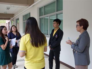 คณะศิลปศาสตร์,มหาวิทยาลัยพะเยา,เข้ารับการประเมินสำนักงานสีเขียว,(Green,Office)