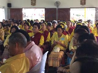คณะพยาบาลศาสตร์ร่วมกับโรงเรียนผู้สูงอายุวัดแม่กาโทกหวาก,และโรงพยาบาลส่งเสริมสุขภาพตำบลแม่กา,จังหวัดพะเยา,จัด“โครงการ,,๑,คณะ,๑โมเดล,ข่วงผญ๋าภูมิปัญญาพื้นบ้านล้านนา,เพื่อส่งเสริมศักยภาพ,และคุณค่าผู้สูงวัย”