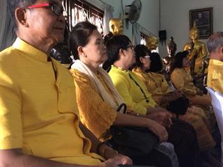 คณะพยาบาลศาสตร์ร่วมกับโรงเรียนผู้สูงอายุวัดแม่กาโทกหวาก,และโรงพยาบาลส่งเสริมสุขภาพตำบลแม่กา,จังหวัดพะเยา,จัด“โครงการ,,๑,คณะ,๑โมเดล,ข่วงผญ๋าภูมิปัญญาพื้นบ้านล้านนา,เพื่อส่งเสริมศักยภาพ,และคุณค่าผู้สูงวัย”