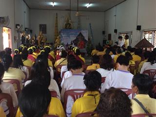 คณะพยาบาลศาสตร์ร่วมกับโรงเรียนผู้สูงอายุวัดแม่กาโทกหวาก,และโรงพยาบาลส่งเสริมสุขภาพตำบลแม่กา,จังหวัดพะเยา,จัด“โครงการ,,๑,คณะ,๑โมเดล,ข่วงผญ๋าภูมิปัญญาพื้นบ้านล้านนา,เพื่อส่งเสริมศักยภาพ,และคุณค่าผู้สูงวัย”