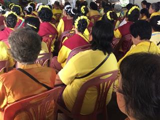 คณะพยาบาลศาสตร์ร่วมกับโรงเรียนผู้สูงอายุวัดแม่กาโทกหวาก,และโรงพยาบาลส่งเสริมสุขภาพตำบลแม่กา,จังหวัดพะเยา,จัด“โครงการ,,๑,คณะ,๑โมเดล,ข่วงผญ๋าภูมิปัญญาพื้นบ้านล้านนา,เพื่อส่งเสริมศักยภาพ,และคุณค่าผู้สูงวัย”