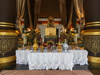 มหาวิทยาลัยพะเยา,จัดพิธีสักการะบูชาพระพุทธภุชคารักษ์,พระพุทธรูปประจำมหาวิทยาลัยพะเยาและพิธีสักการะสมเด็จพระนเรศวรมหาราช