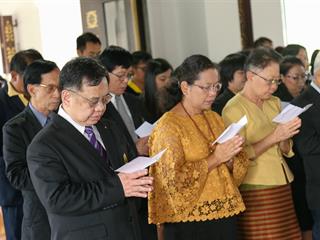 มหาวิทยาลัยพะเยา,จัดพิธีสักการะบูชาพระพุทธภุชคารักษ์,พระพุทธรูปประจำมหาวิทยาลัยพะเยาและพิธีสักการะสมเด็จพระนเรศวรมหาราช