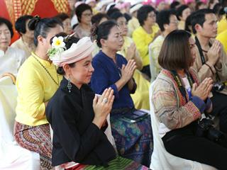 นายณรงค์ศักดิ์,โอสถธนากร,,ผู้ว่าราชการจังหวัดพะเยา,ในพิธีสืบชะตาต้อนรับการเข้ารับตำแหน่งผู้ว่าฯคนใหม่