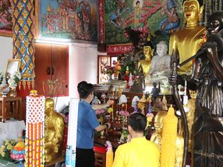 มหาวิทยาลัยพะเยา,ถวายเทียนพรรษา,วัดแม่กาหลวง,จ.พะเยา,เนื่องในวันเข้าพรรษา,ประจำปี,2561