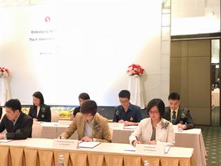คณะผู้บริหารและคณาจารย์คณะศิลปศาสตร์,มหาวิทยาลัยพะเยา,เข้าร่วมการประชุมวิชาการระดับนานาชาติ,ณ,โรงแรมอิมพีเรียลแม่ปิง,จังหวัดเชียงใหม่