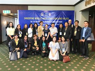คณะผู้บริหารและคณาจารย์คณะศิลปศาสตร์,มหาวิทยาลัยพะเยา,เข้าร่วมการประชุมวิชาการระดับนานาชาติ,ณ,โรงแรมอิมพีเรียลแม่ปิง,จังหวัดเชียงใหม่