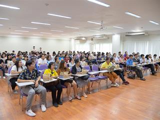 SEEN,จัดกิจกรรมพบผู้ปกครองนิสิตใหม่,ปีการศึกษา,2561