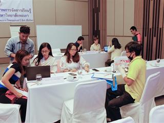 คณะศิลปศาสตร์จัดทำโครงการ,“พัฒนาศักยภาพการจัดการเรียนรู้,ศศ,6101001”,ณ,ห้องประชุมดอยนาง,โรงแรมแคนทารีฮิลล์,จังหวัดเชียงใหม่