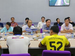 มหาวิทยาลัยพะเยา,ต้อนรับคณะจากสาธารณรัฐประชาธิปไตยประชาชนลาว,ศึกษาดูงานและเยี่ยมชม,มหาวิทยาลัยพะเยา