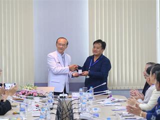 มหาวิทยาลัยพะเยา,ต้อนรับคณะจากสาธารณรัฐประชาธิปไตยประชาชนลาว,ศึกษาดูงานและเยี่ยมชม,มหาวิทยาลัยพะเยา