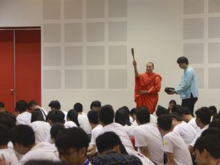 ...คณะเทคโนโลยีสารสนเทศและการสื่อสาร,มหาวิทยาลัยพะเยา,จัดกิจกรรมทำบุญคณะปฐมนิเทศนิสิตใหม่,ส่งเสริมให้นิสิตใหม่ชั้นปีที่,1,ร่วมกันทำนุบำรุงพระพุทธศาสนา,ศิลปวัฒนธรรม,และขนบธรรมเนียมประเพณีที่ดีงาม...